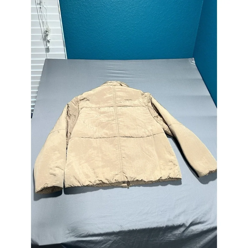 Vince Soft Padded Puffer‎ Tan Jacket XL